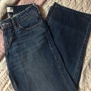 Hollister Low-Rise Dark Wash Baggy Jeans